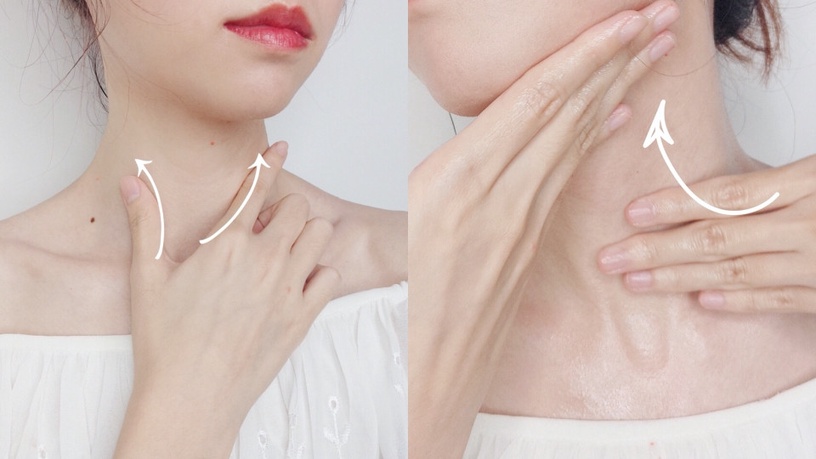 颈纹按摩重点与技巧帮助淡化颈纹