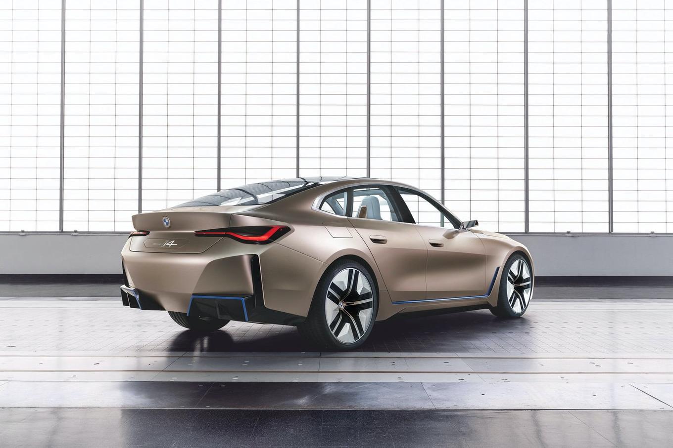 bmw i4概念车,使用第五代edrive技术,明年量产