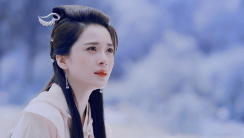 年初播出的《绝代双骄》,赵樱子又成了古龙笔下的绝世美人花月奴,虽然