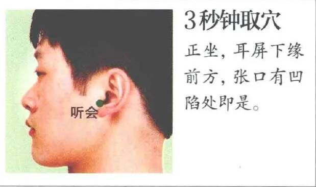 打通三穴位,防治耳聋耳鸣