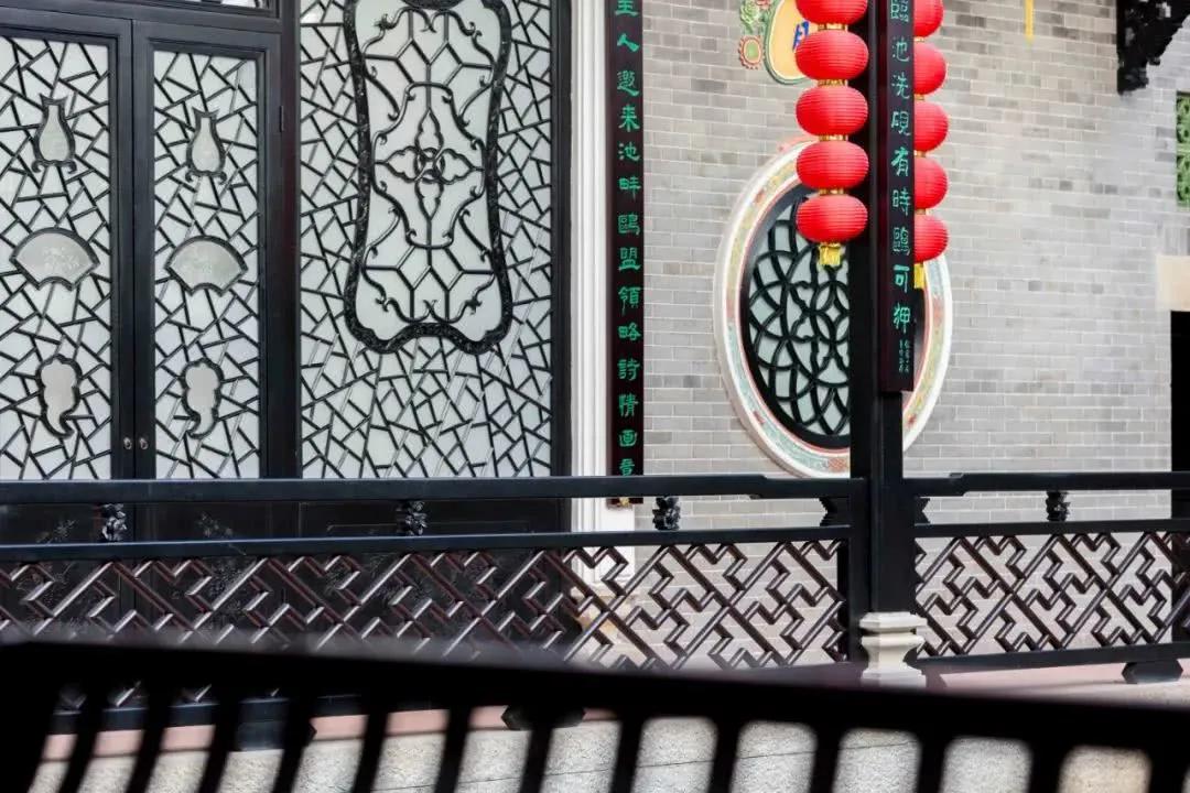 岭南园林观勾阑