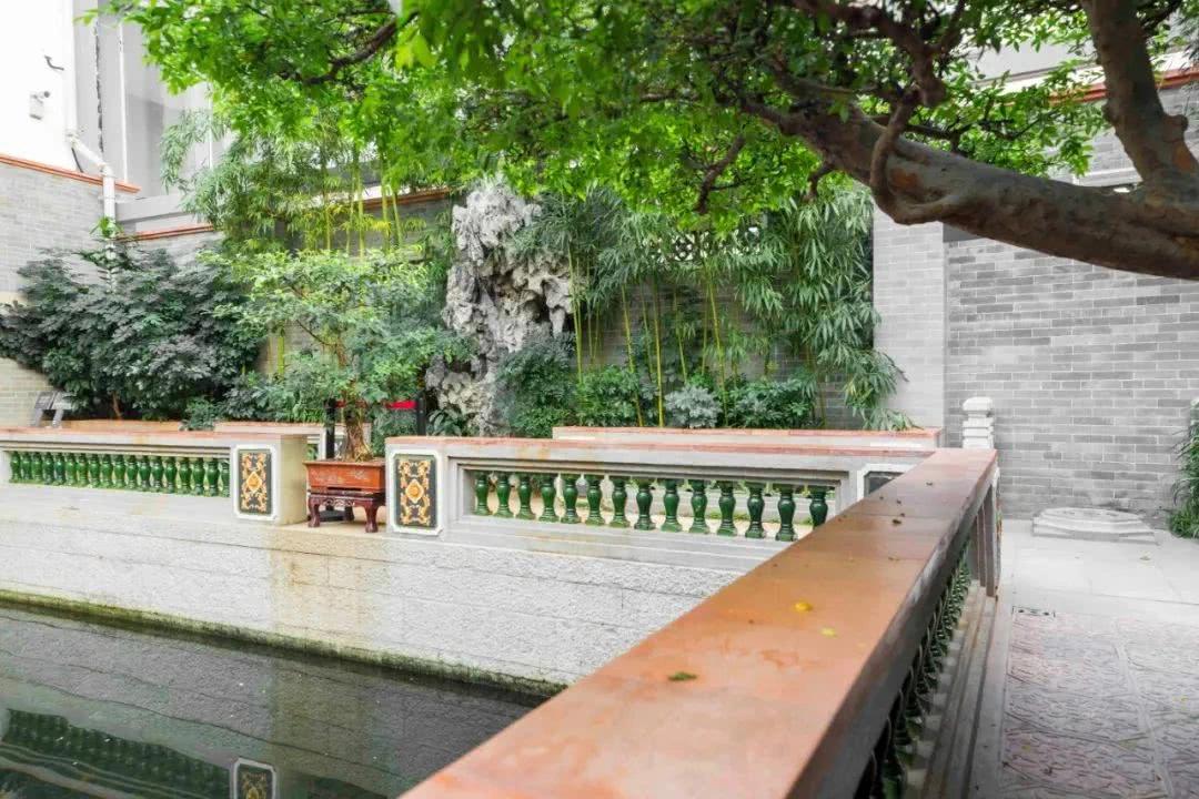 岭南园林观勾阑