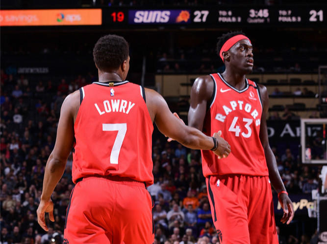 西亚卡姆33分,洛瑞28分,猛龙逆转太阳止3连败