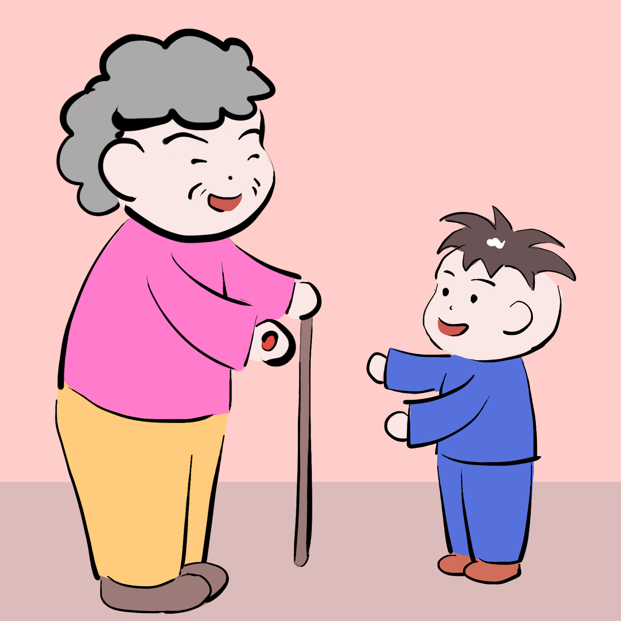 五岁孙子被奶奶教育的很好,反而跟着妈妈进城不会说话,值得深思