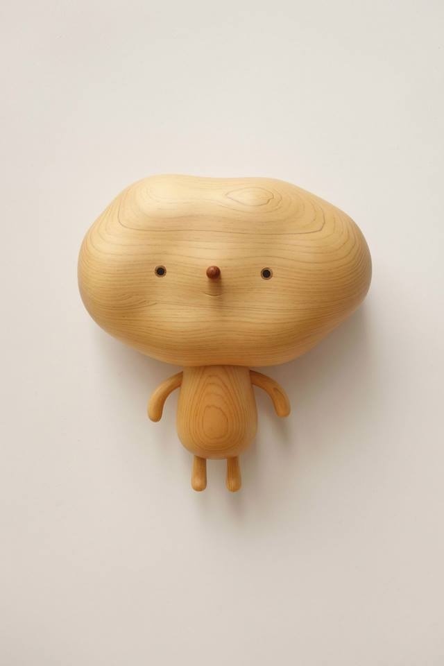 呆萌的木头玩偶 / yen jui-lin_新浪看点