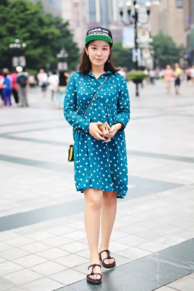 重庆姑娘用街拍告诉你为什么重庆出美女