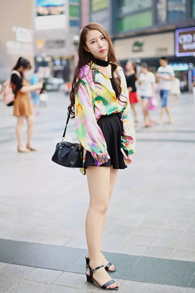 重庆姑娘用街拍告诉你为什么重庆出美女