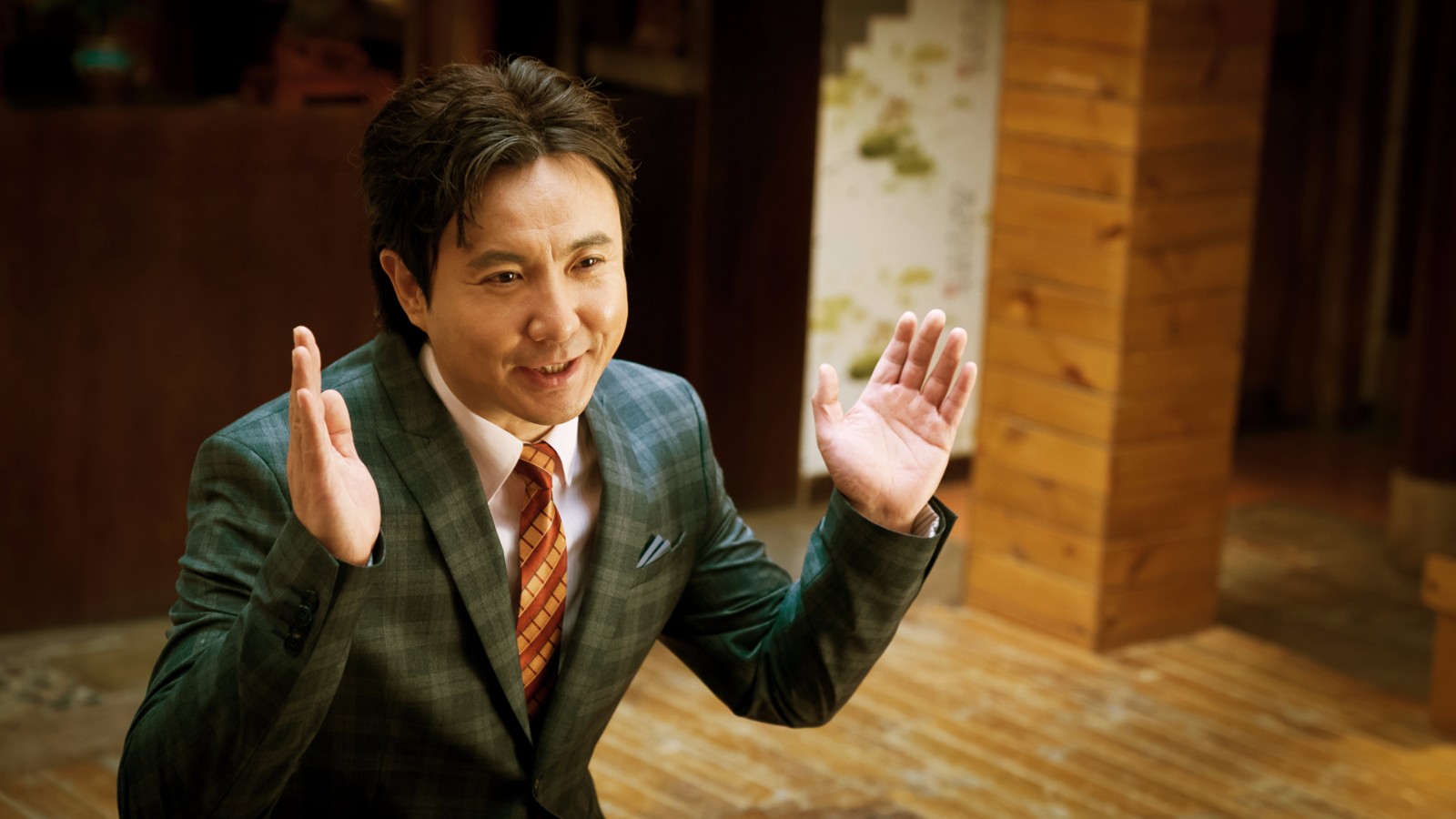 电影中沈腾依旧搞笑.