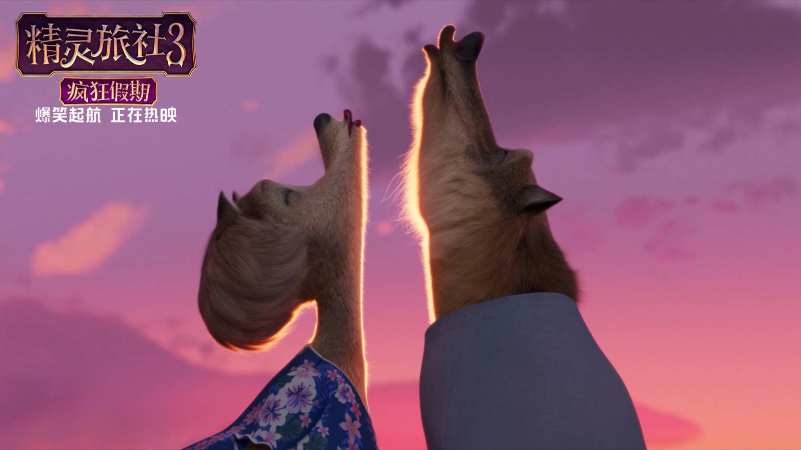 精灵旅社3疯狂假期欢乐热映狼人超生家族终得解禁释放狼性