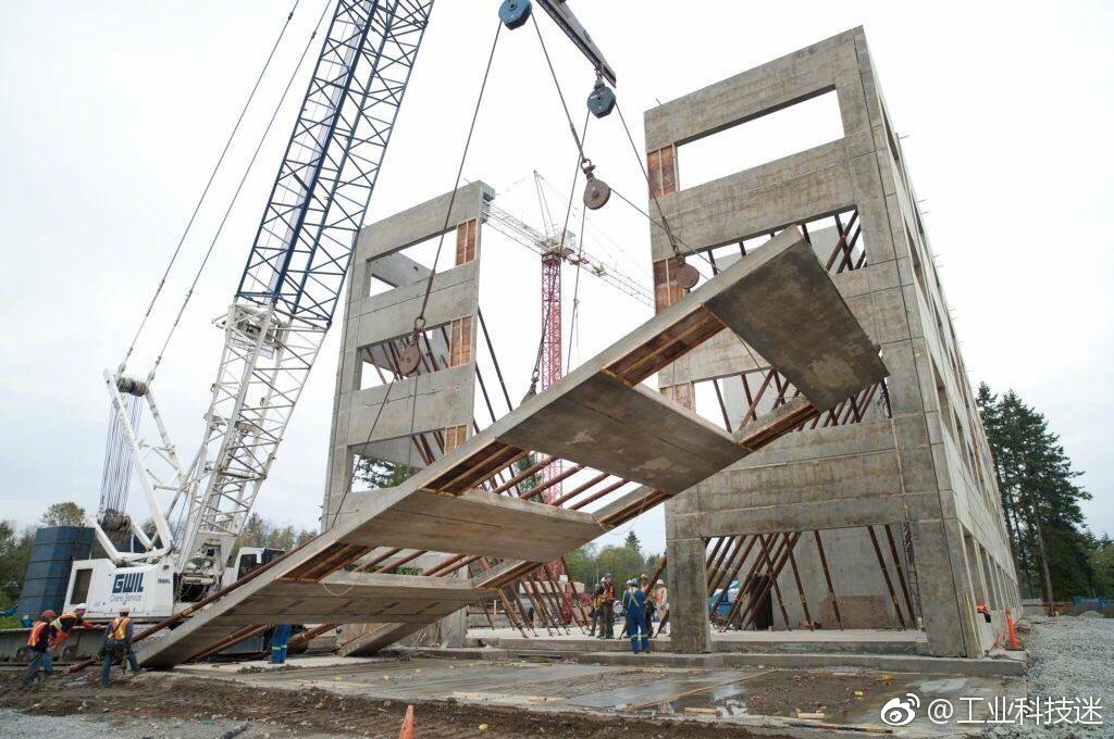 PC混凝土装配式建筑的安装|混凝土|装配式建筑_新浪新闻