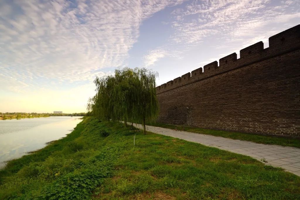 被水系包围的商丘古城 ▼▼▼