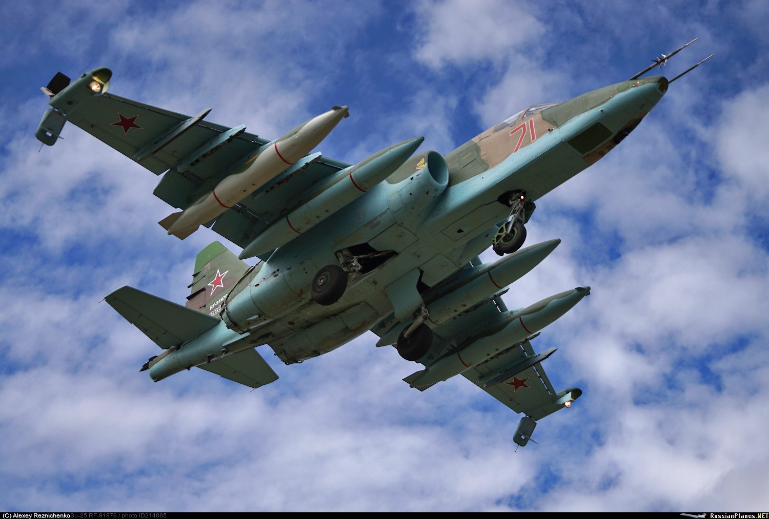 苏联俄罗斯的苏25蛙足强击机