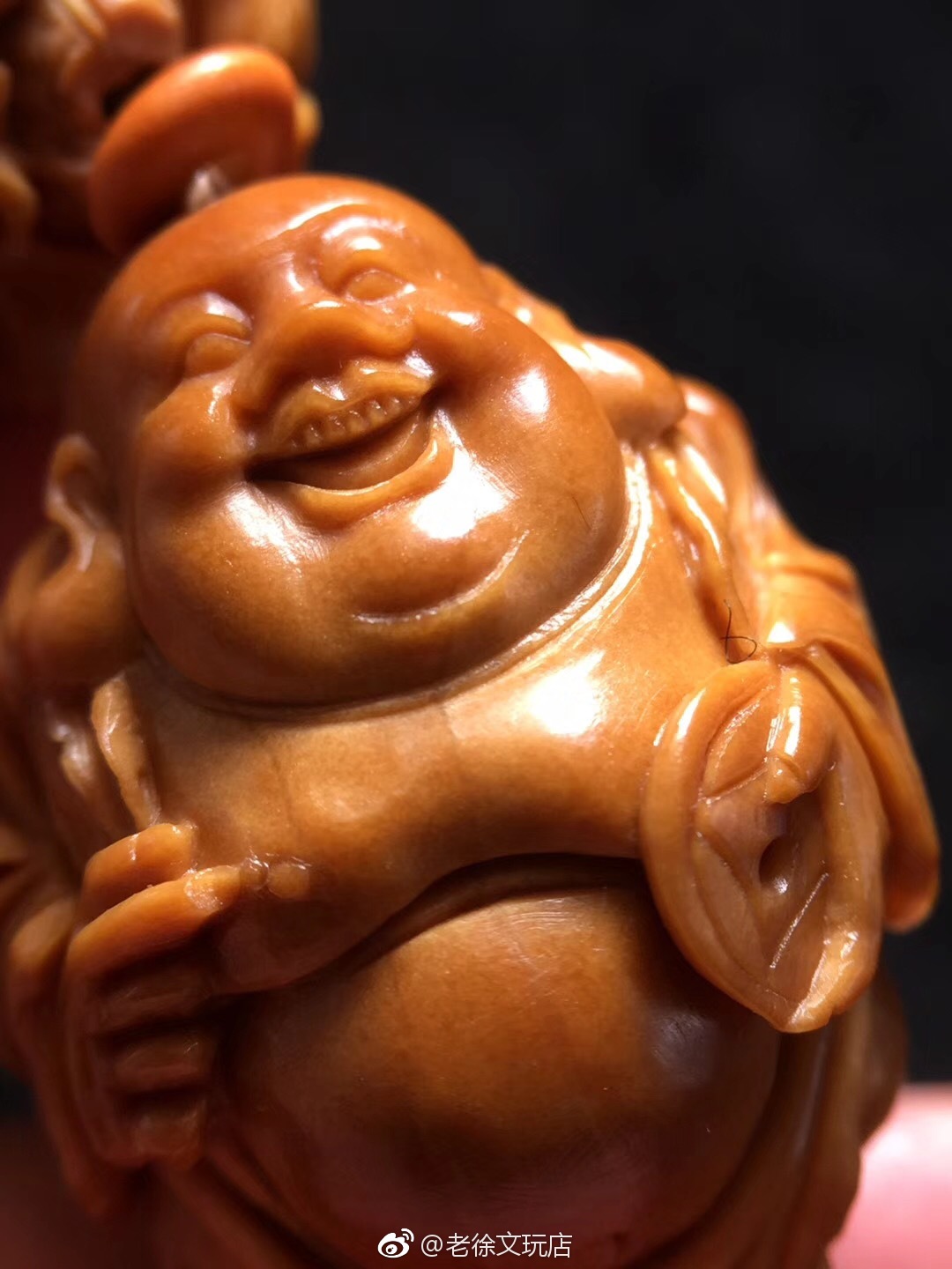 橄榄核雕童子弥勒2229开脸喜庆做工大气传神颗颗带童子