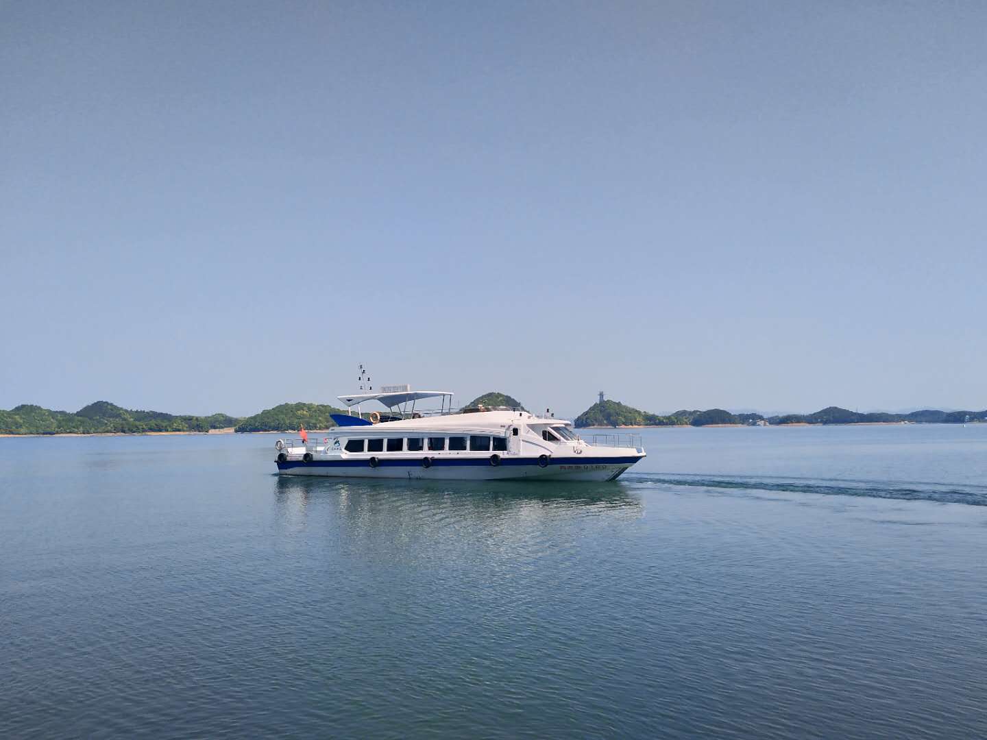 游湖看岛踏青赏春百家媒体畅游庐山西海