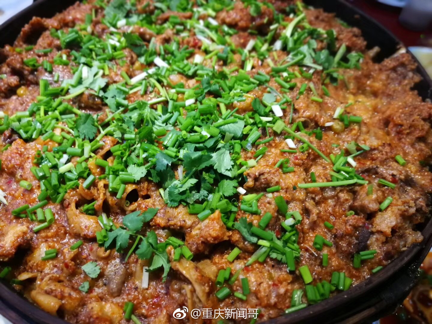重庆开县州老街的江湖菜五花肉牛肉羊肉排骨肥肠