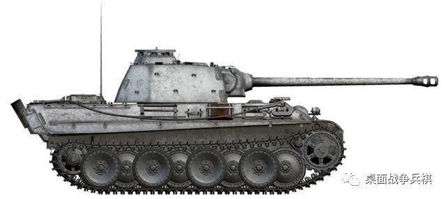 二战德国装甲系列5:大战中最优秀的中型坦克 panzerⅤ黑豹
