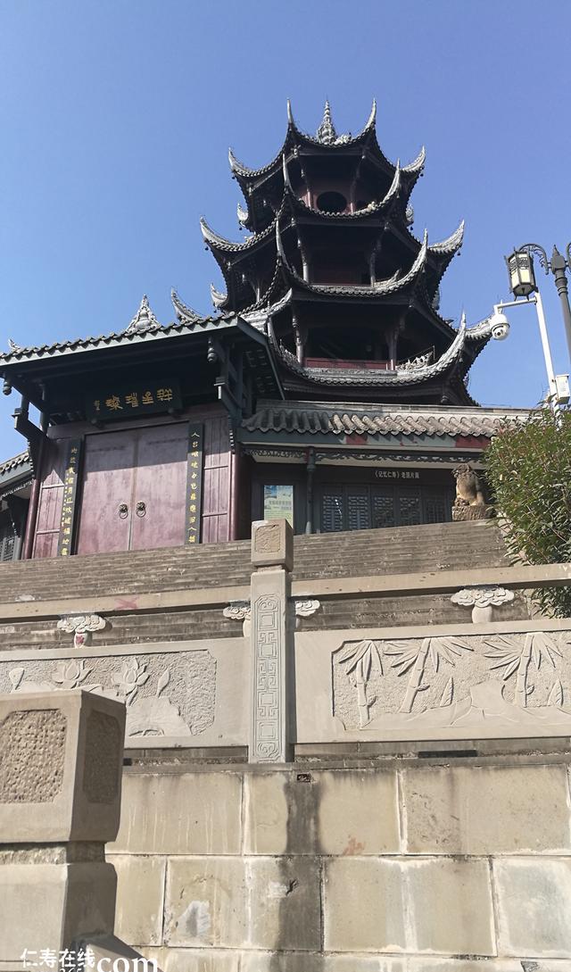 仁寿的标志性建筑历史景观奎星阁