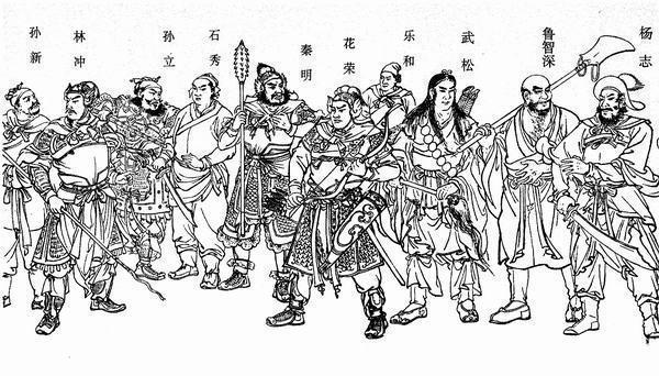 水浒传: 梁山内部都有哪些派系, 每个派系的灵魂人物是谁