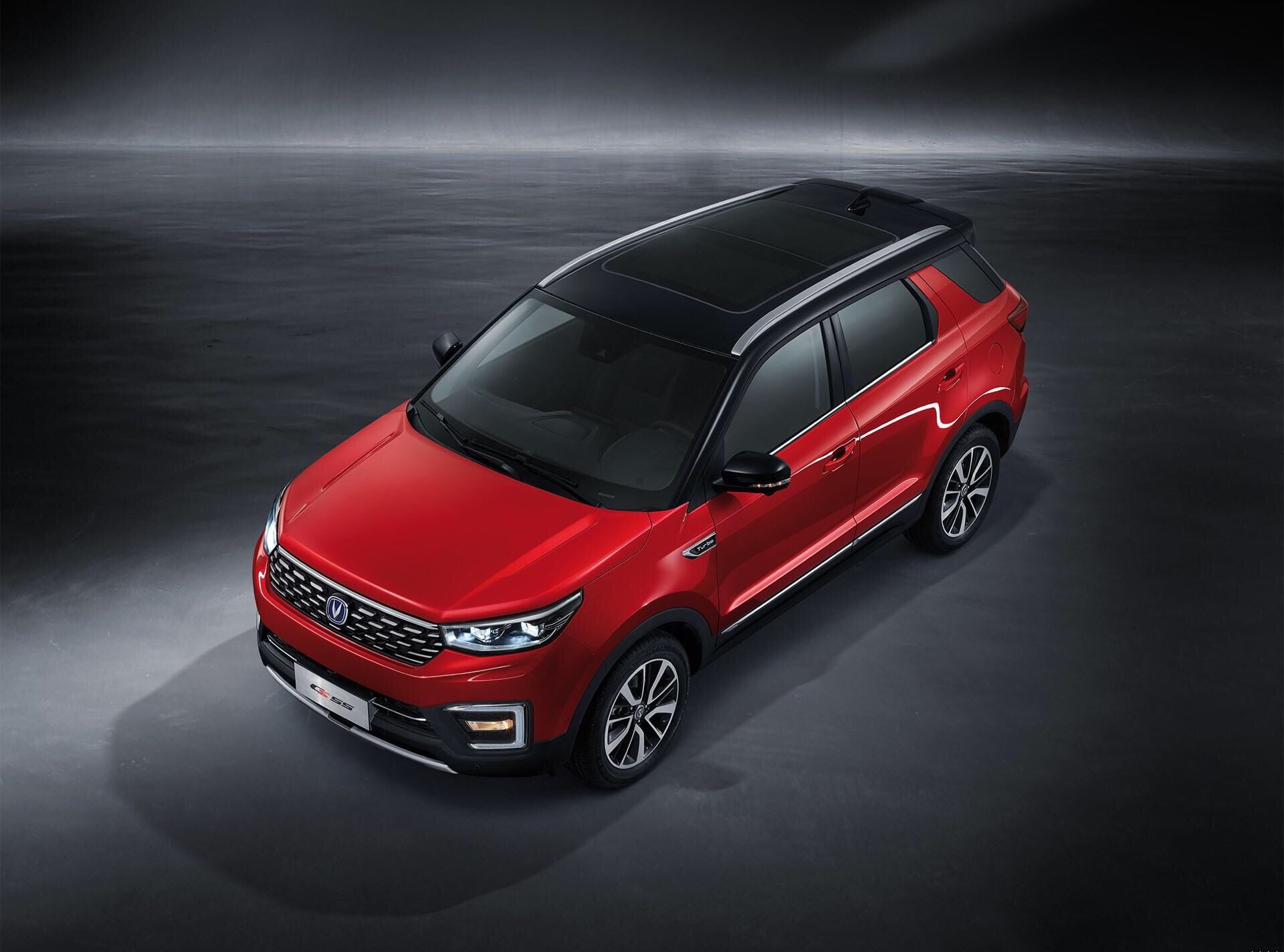 新款cs55换装前脸,你们说帅还是丑