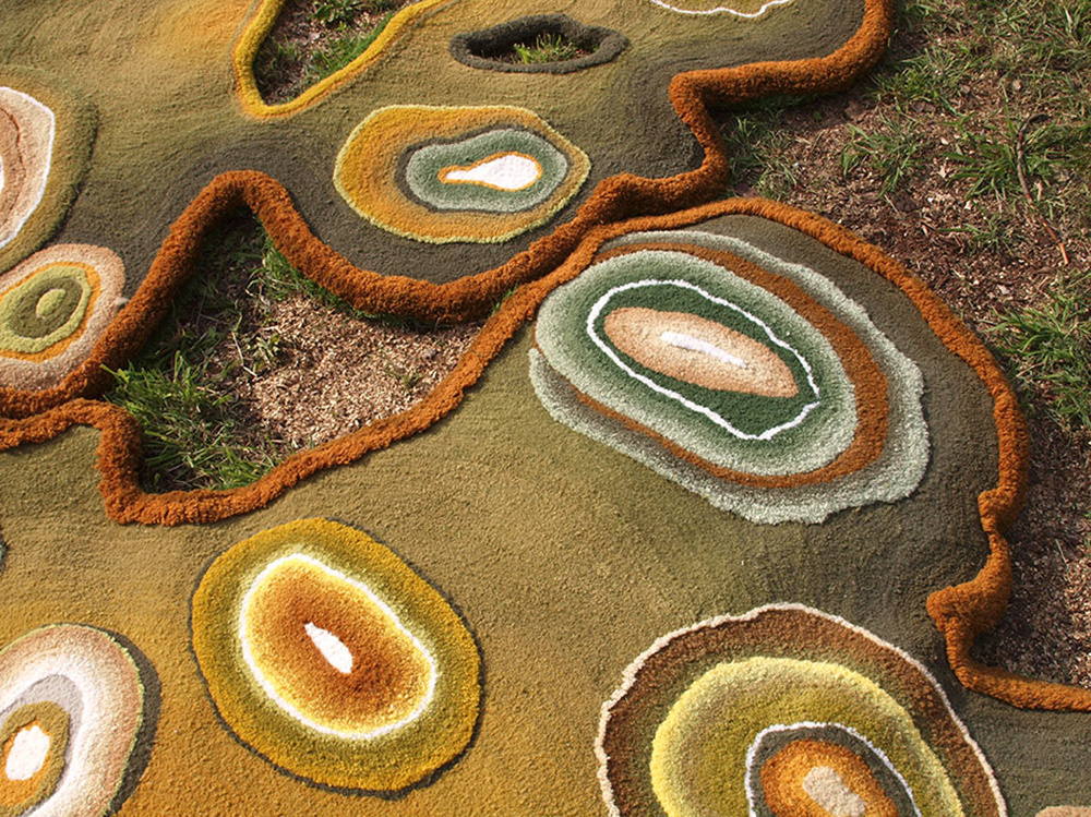 手工地毯的自然之美