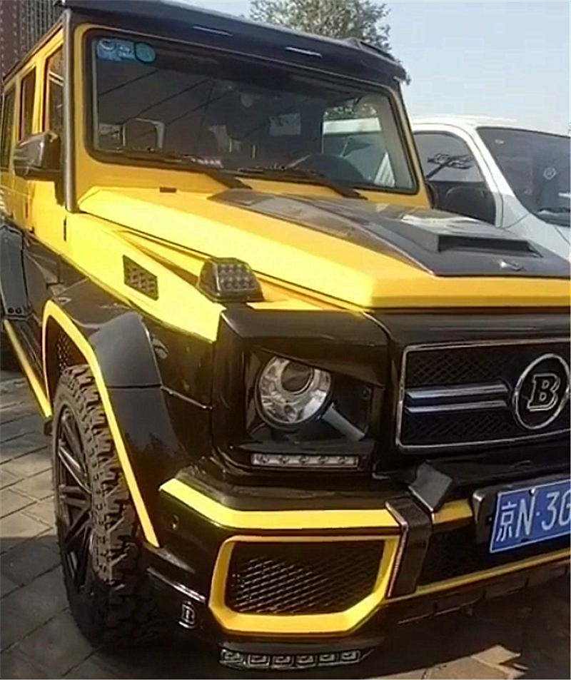 688万巴博斯g800现北京,保有量堪比布加迪,还是北京首辆