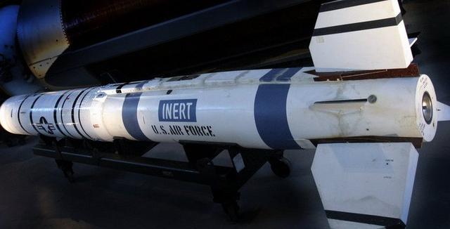 图为反卫星导弹美国人在1985年进行过一次反卫星实验,使用的是一架f