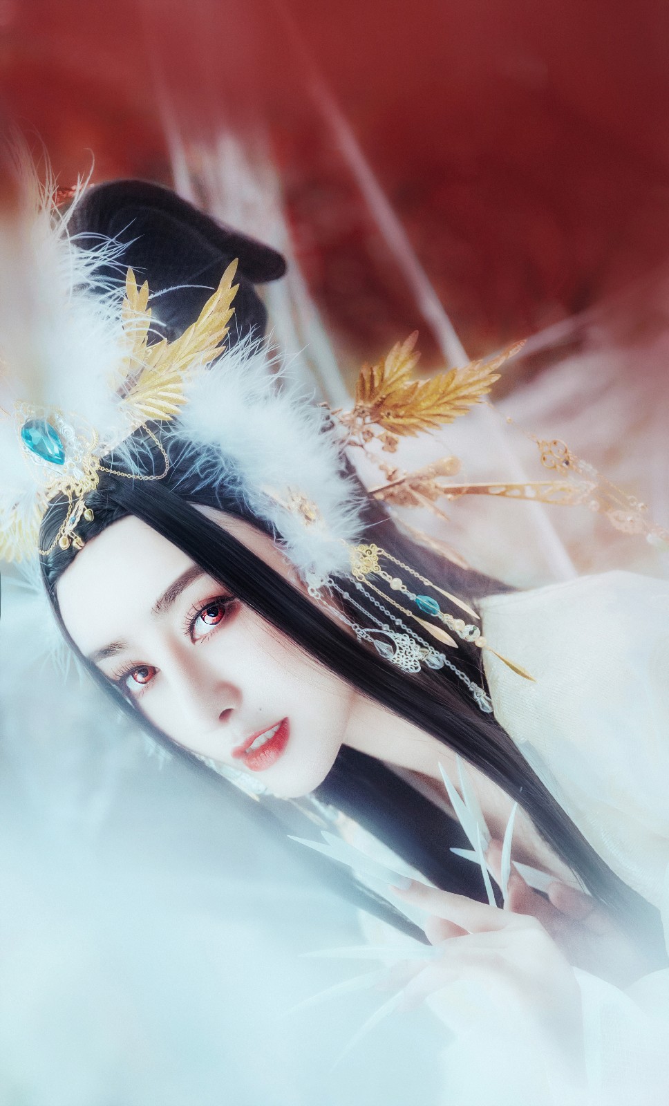 美女拍摄狐妖写真撞脸范冰冰不仔细看还真以为是范冰冰