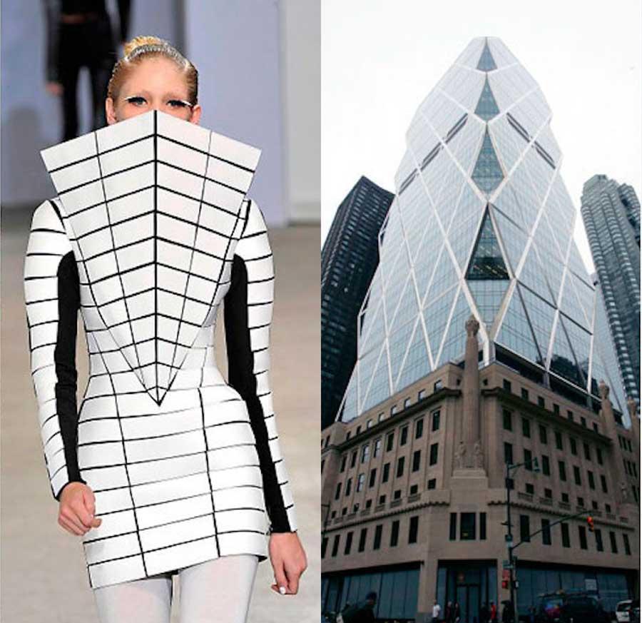 厉害了房屋建筑造型艺术竟连大牌服装创作灵感也来自建筑造型