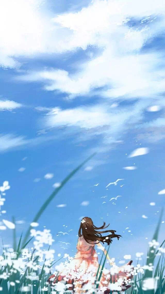 二次元风景插画,治愈心灵