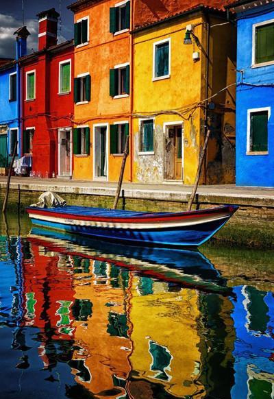 色彩缤纷,美丽梦幻的童话小镇, 真是美呆了!