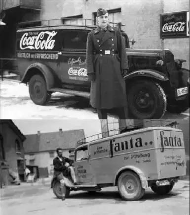 美国与纳粹破裂 可口可乐变芬达