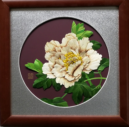 非遗产品麦秆画传承人齐胜广受聘任禅易画会两岸文化交流部部长