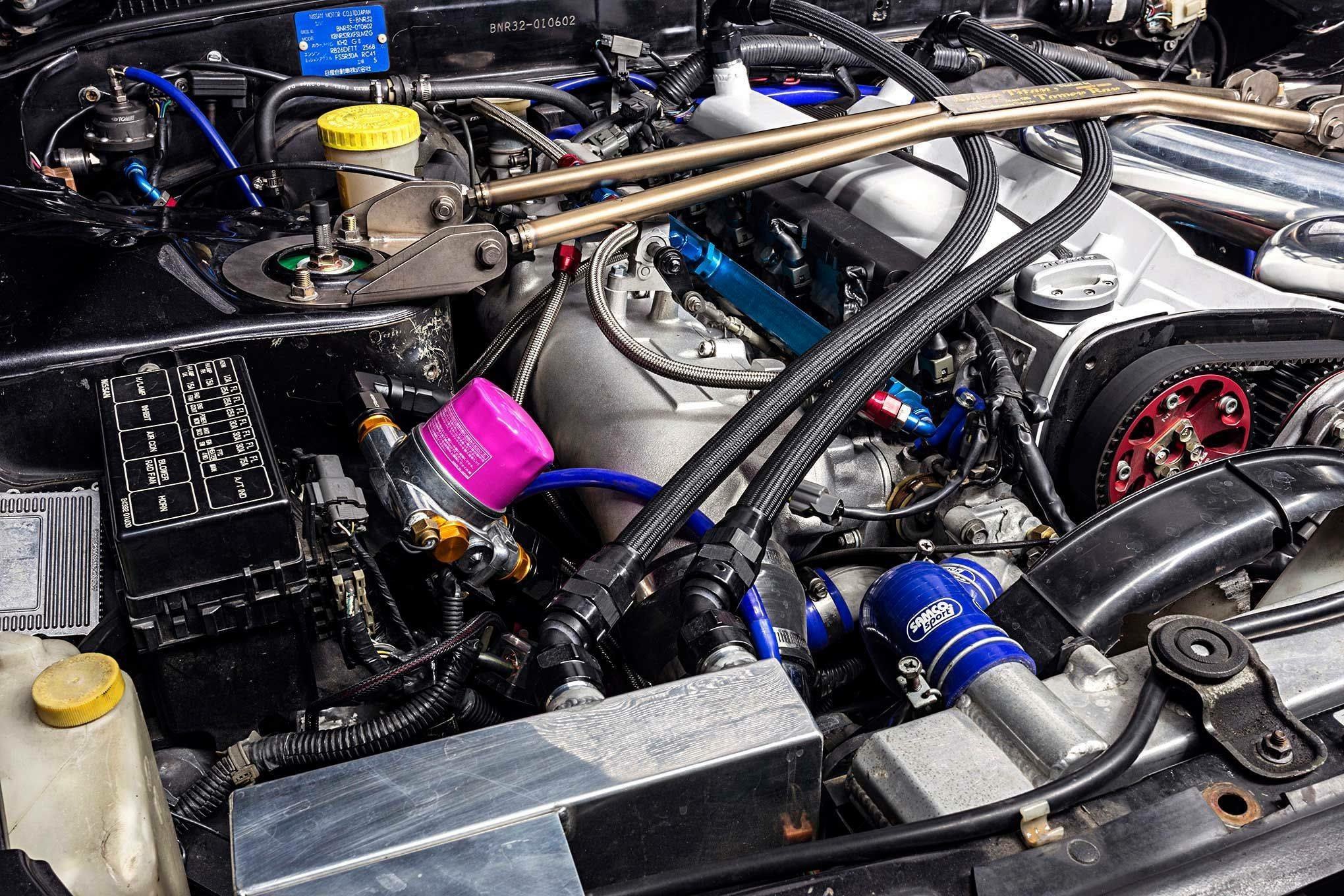 1990 nissan skyline gt-r rb26 引擎