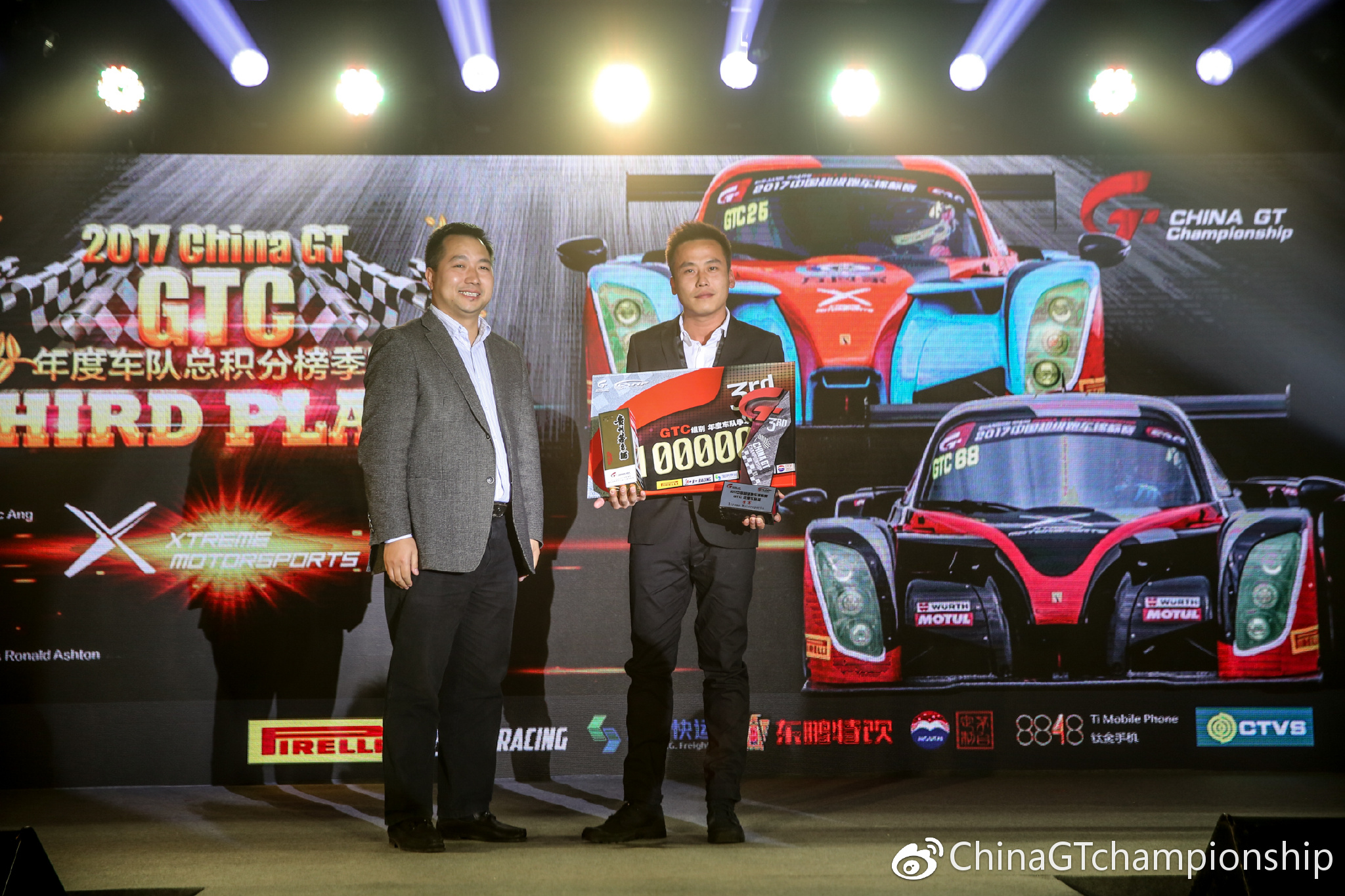 gt3组别年度车手总积分榜冠军:kings车队·徐加 gt3组别年度车手总