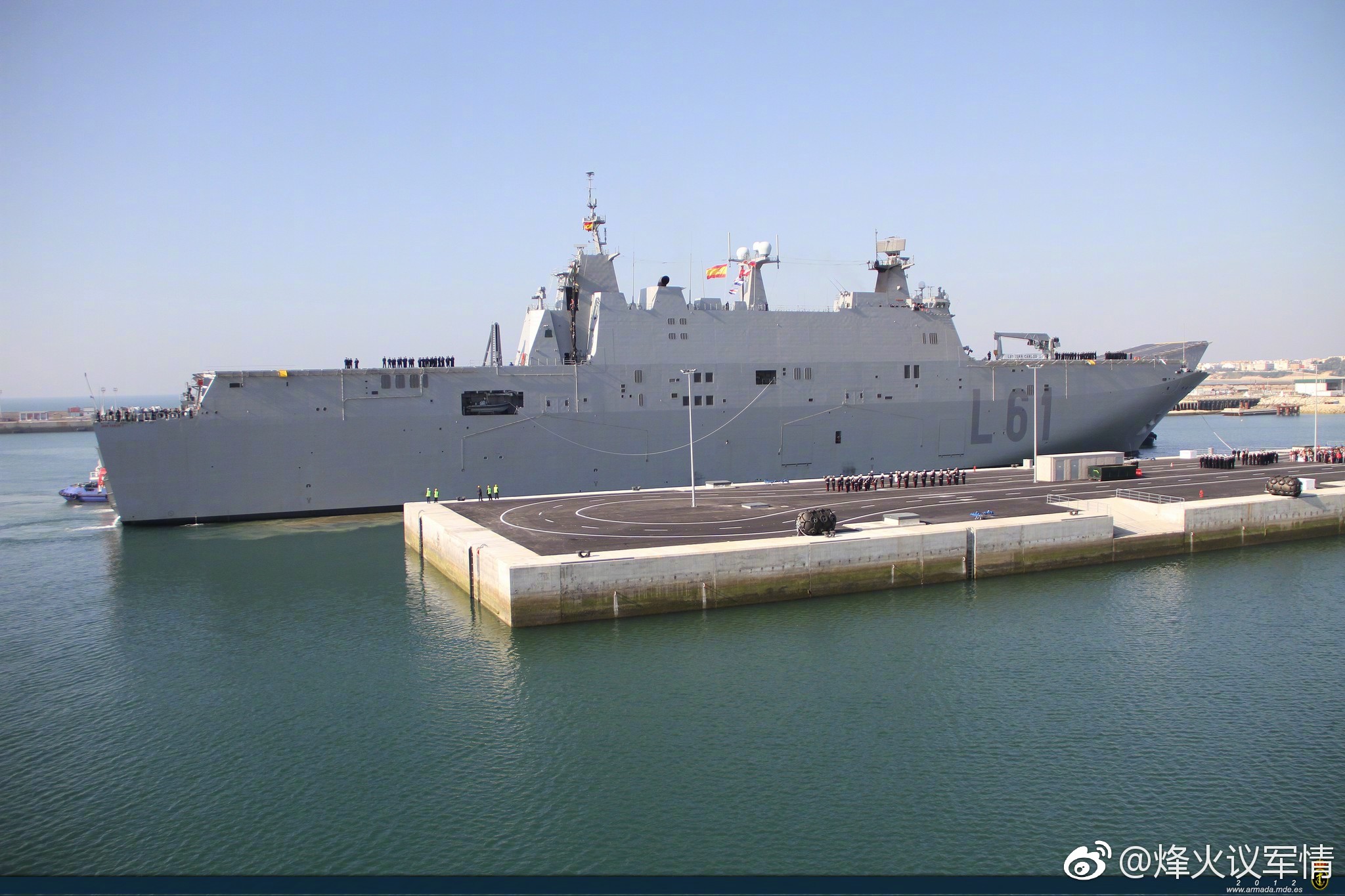 西班牙海军胡安卡洛斯一世号战略武力投送舰
