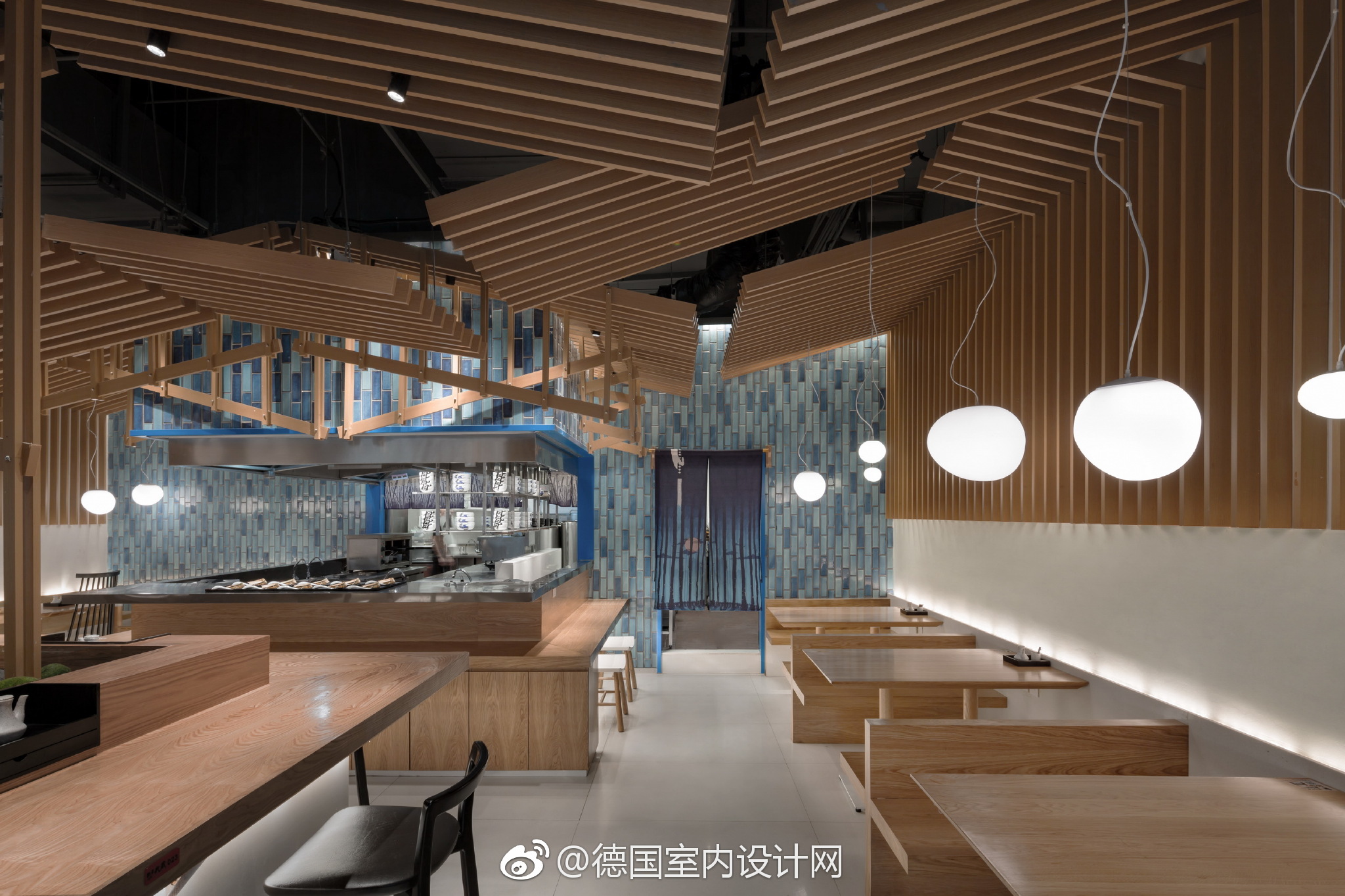 面屋武藏丨古鲁奇设计团队在杭州所打造的“面屋武藏”来自日本东京