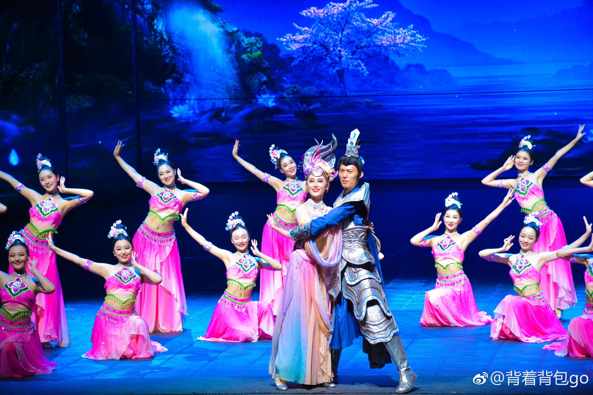 第二次观看千古情系列演出,舞台的效果还是一如既往的让人震撼