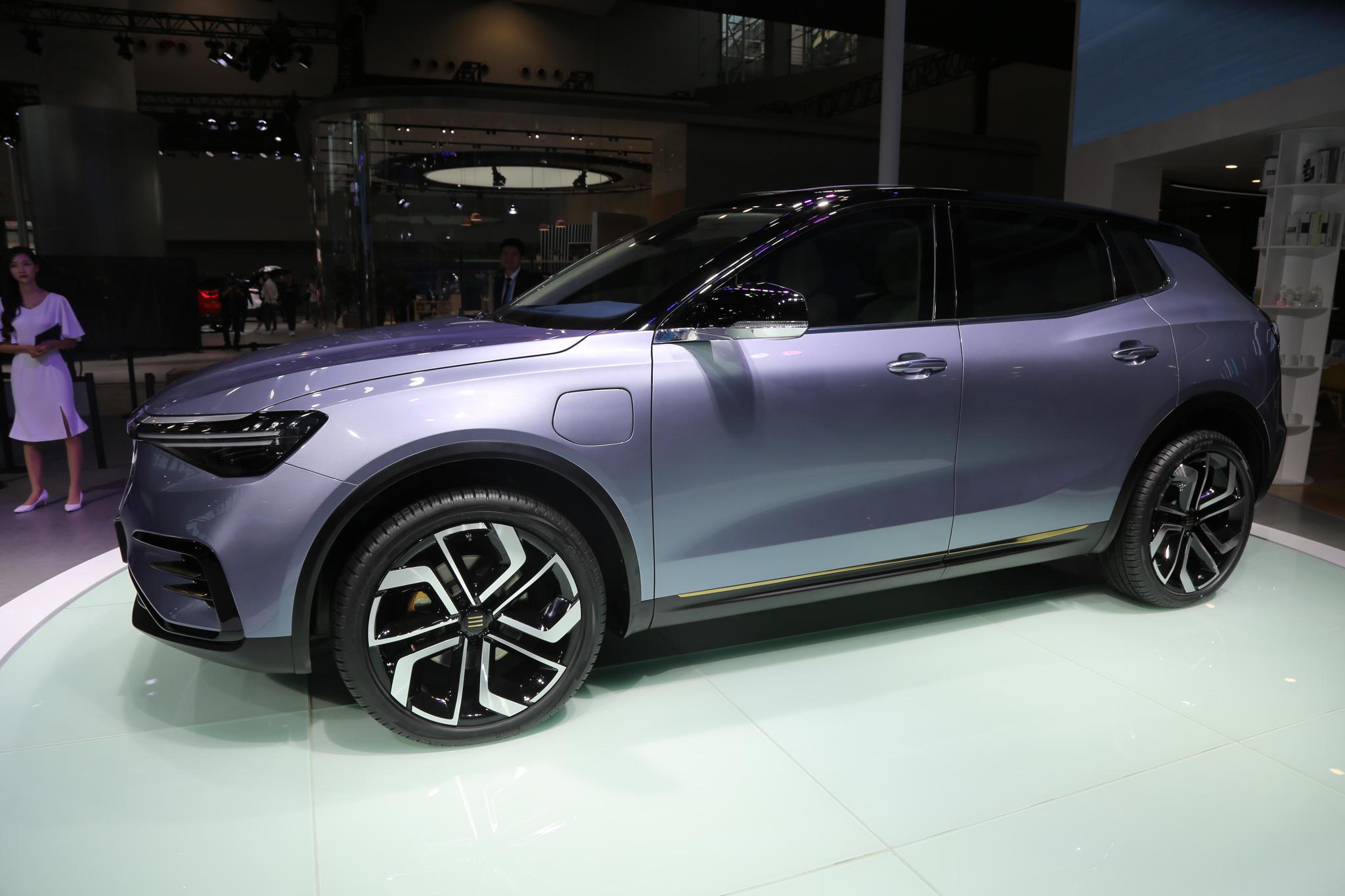 天际汽车首款豪华智能电动suv me7,惊艳亮相广州国际车展!