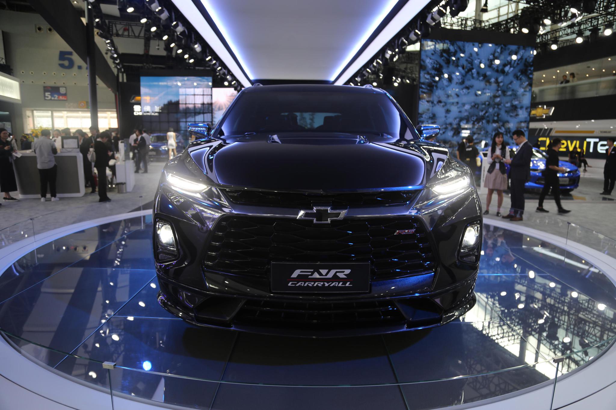 雪佛兰fnrcarryall概念车全球首发广州车展实拍