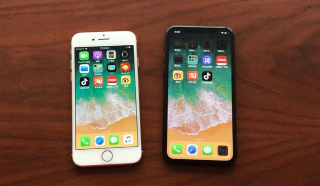 iphone8挑战iphonex,苹果最强双胞胎对决,一路火花带闪电!