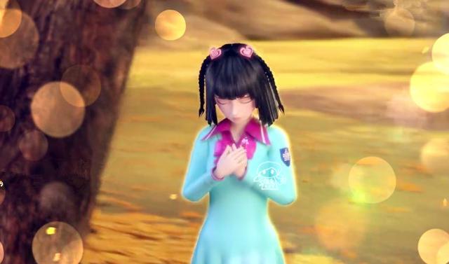 许愿姿势最美的四个叶罗丽冰公主单手祈愿白光莹楚楚可怜