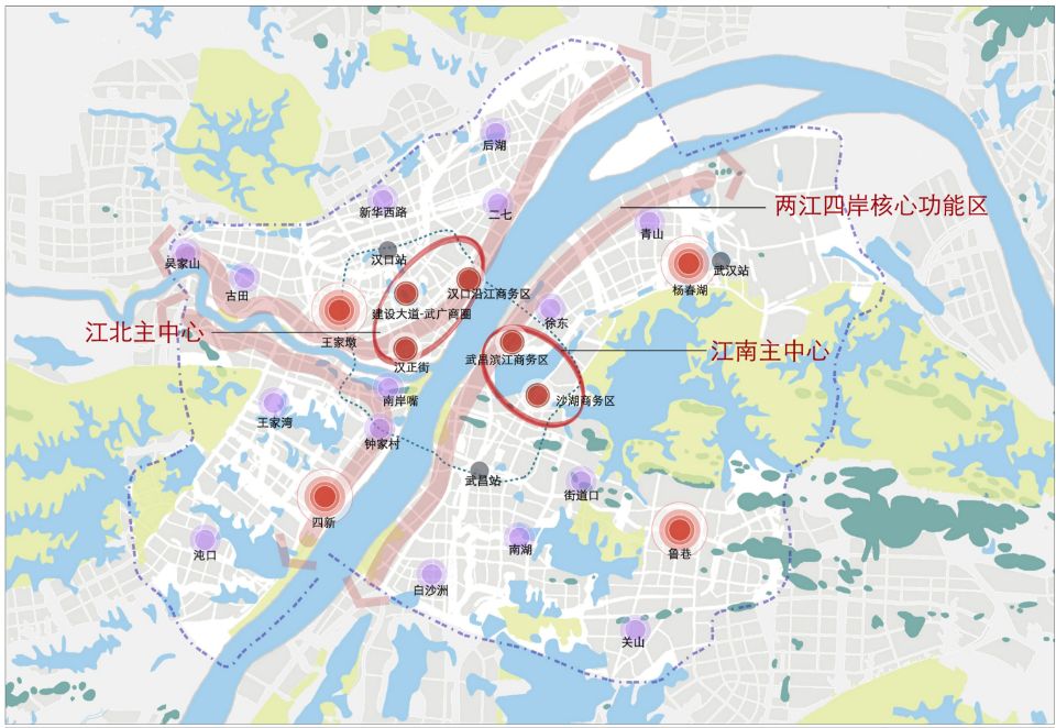 汉规划局:武汉两江四岸