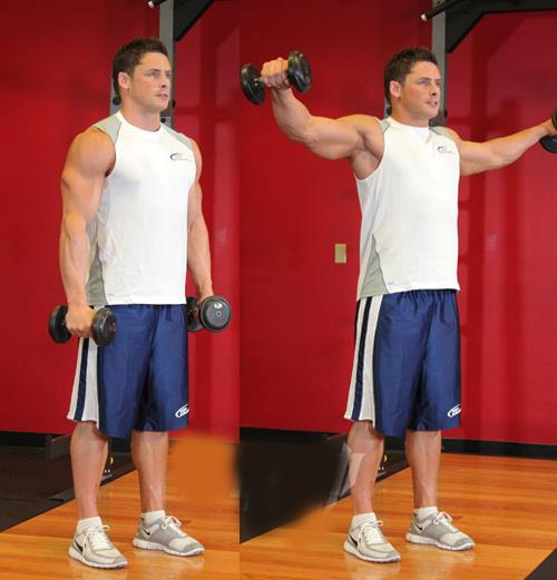 3个黄金练肩动作:强化肩部肌肉!