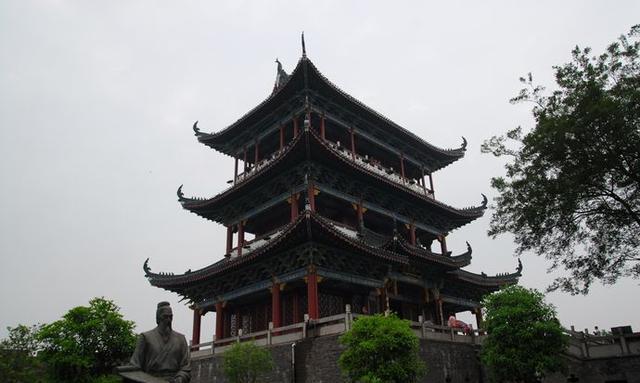 赣州老城——灶儿巷 八境台 郁孤台 章贡江(江西行55)