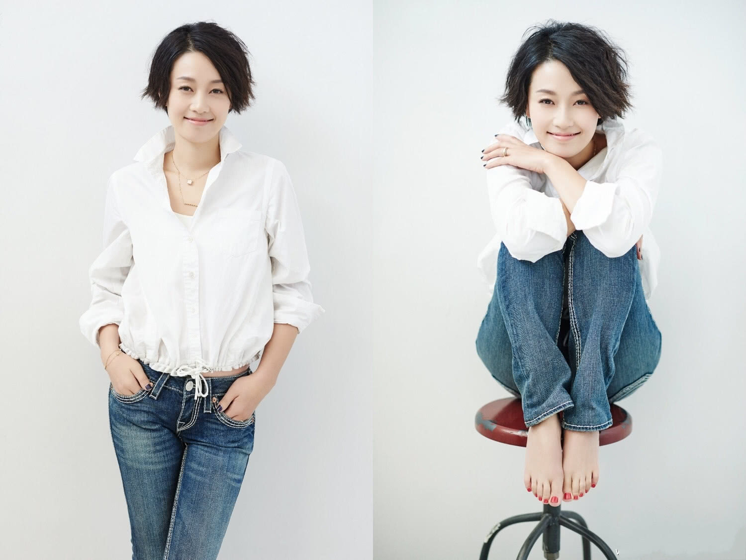 马伊琍画风大转变,裙子穿的越来越短,网友:这气质我服了!