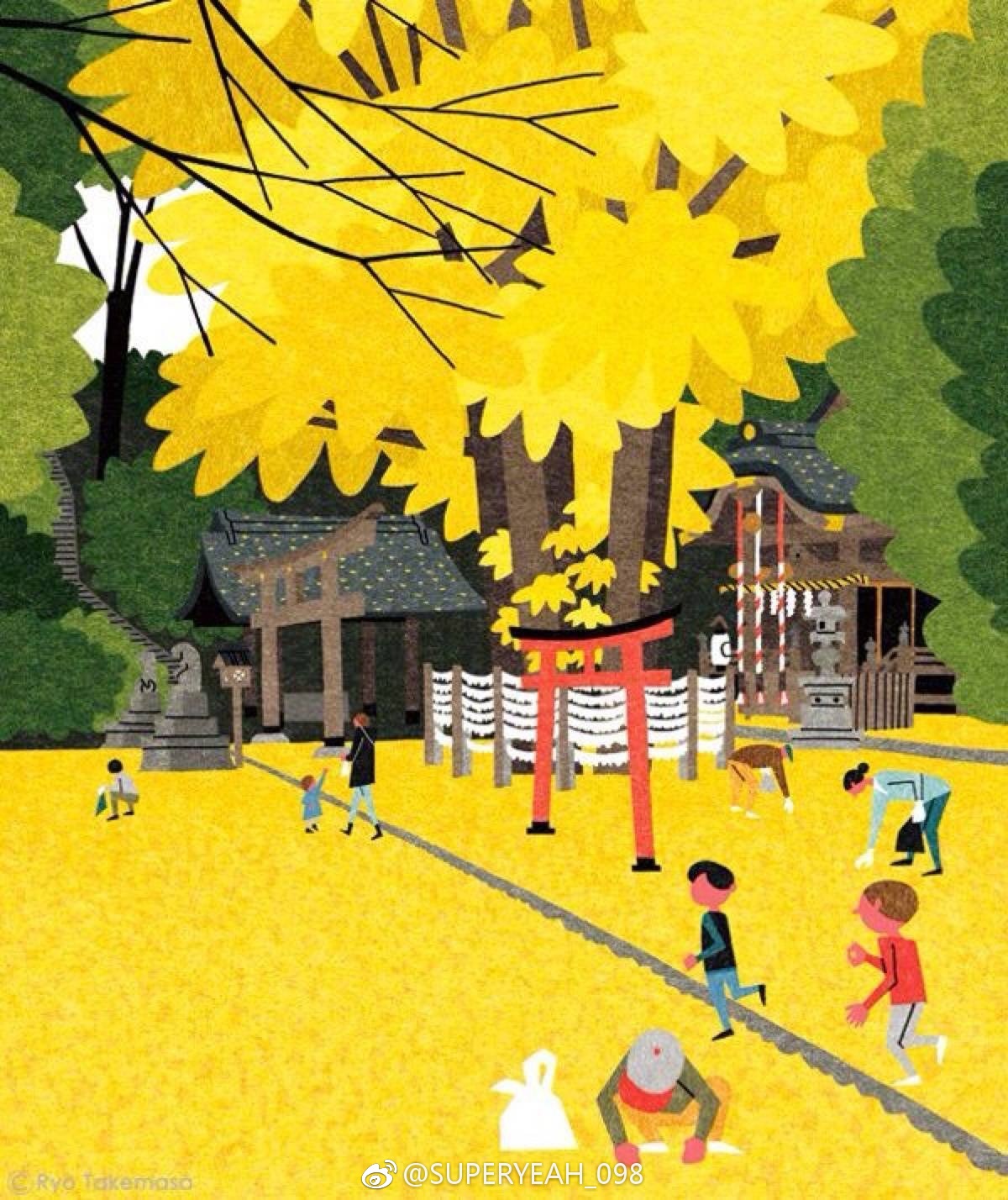 日本插画师 ryo takemasa