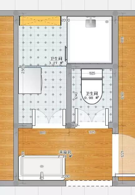 卫生间如何干湿分离4个方案绝不会像我老公设计成公共澡堂