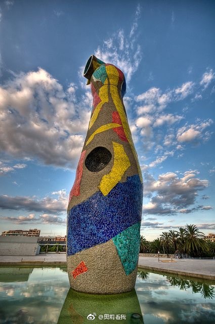 西班牙艺术家joan miró的雕塑作品欣赏.