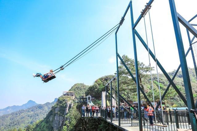 高空运动爱好者的天堂:重庆梦幻奥陶纪公园,看到都肾上腺素飙升