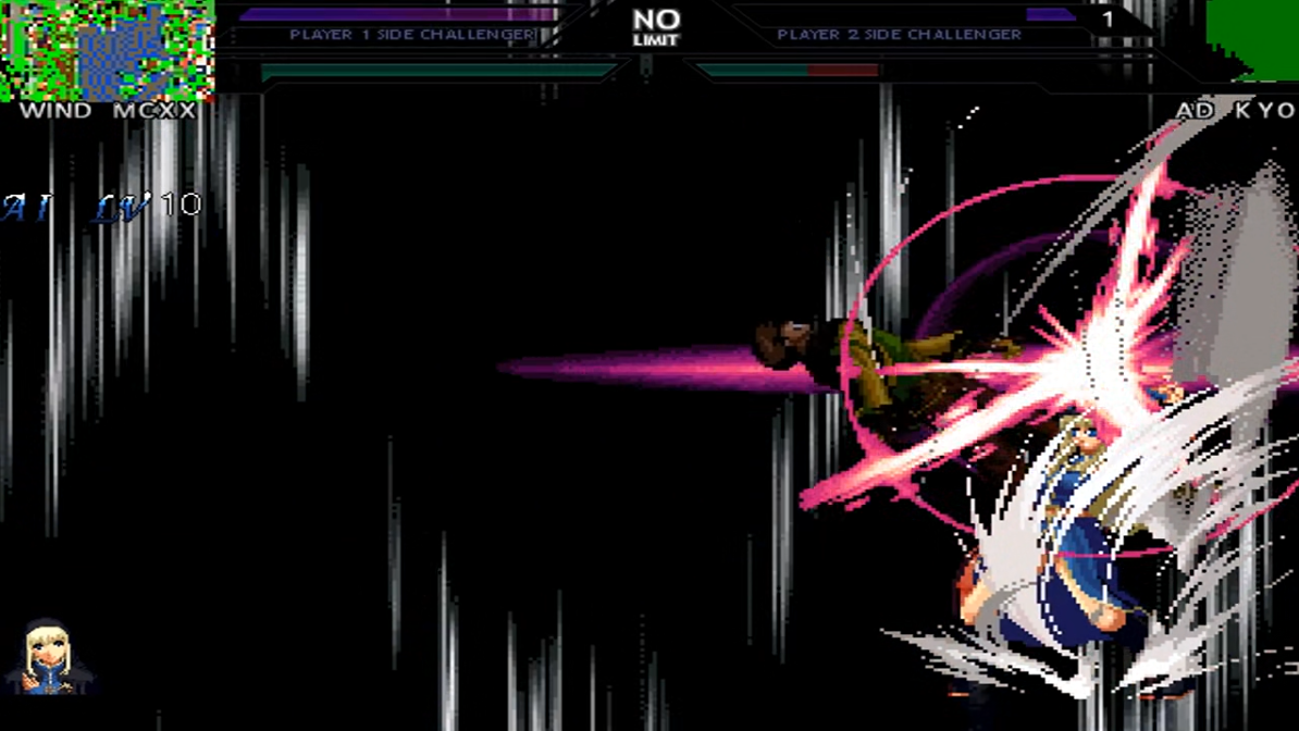 拳皇mugen:无限气暴风子,必杀技随便放不要钱